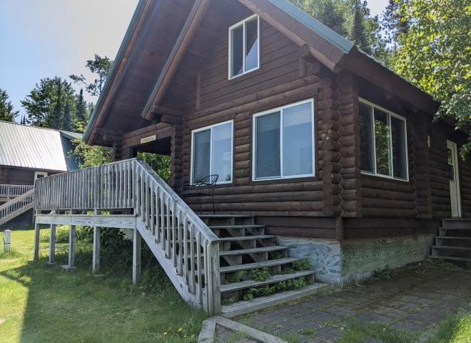 Exterior of A frame Sandcastle.