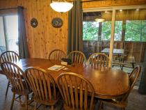 Dining Room with ample seating and access to the screen porch.